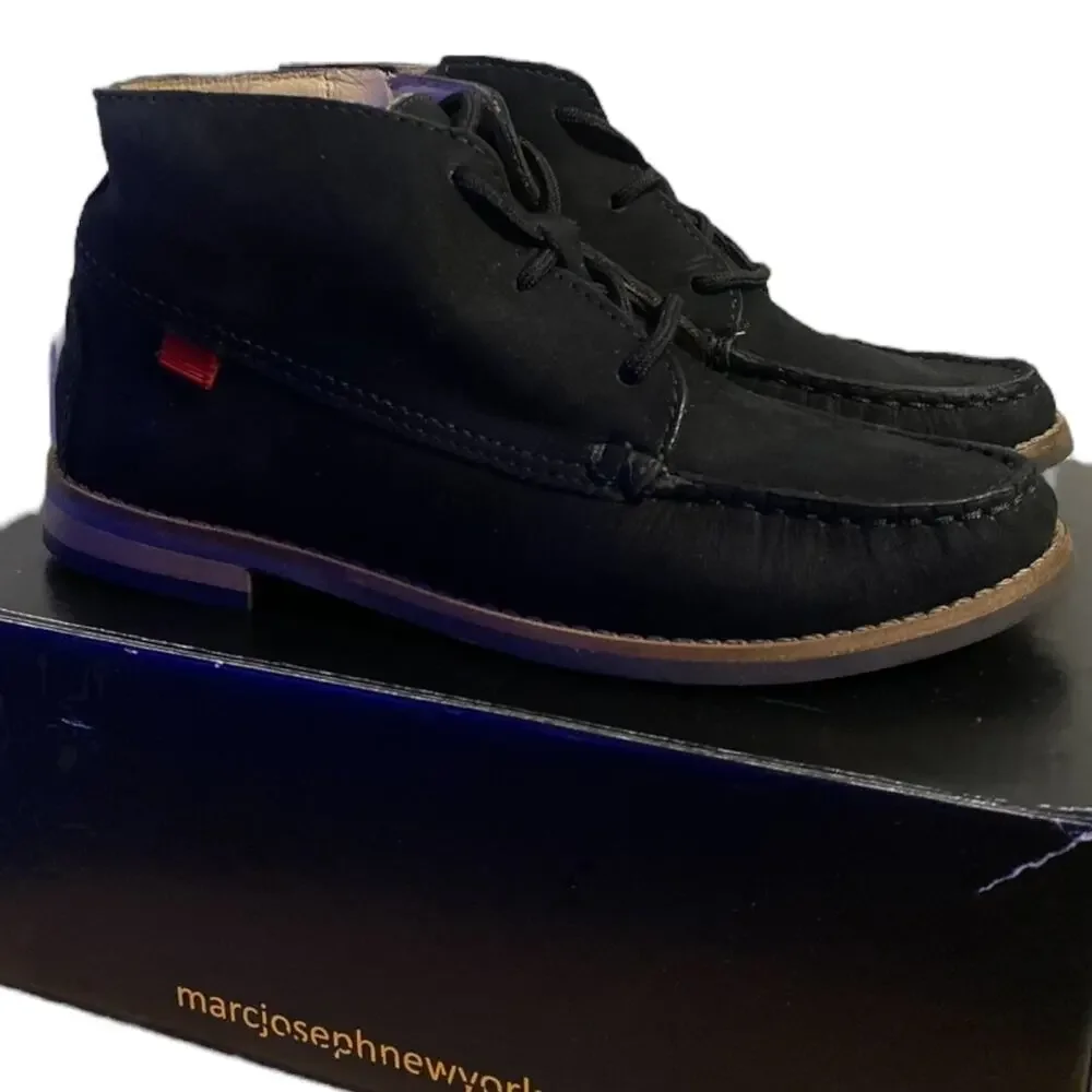 New Marc Joseph New York Child Leather Chukka Ankle Boot with Laces Size 13.5